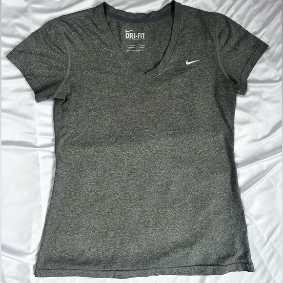 Nike Tops - Nike Women's Gray Dri-FIT Tee